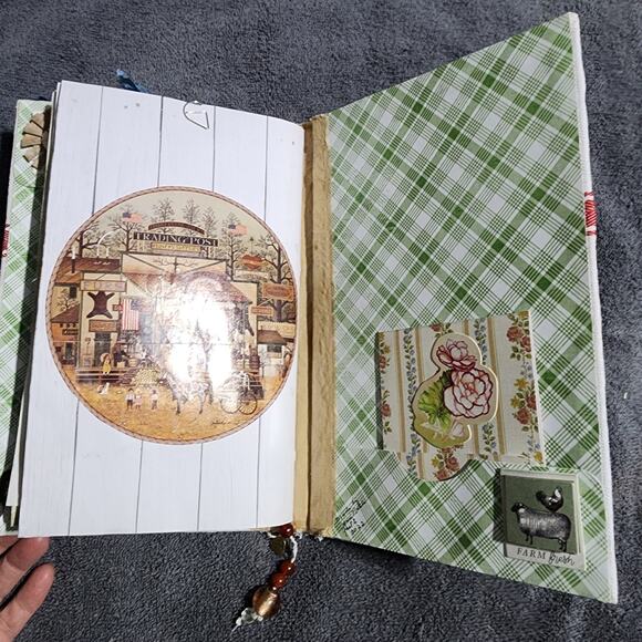 "GATHER" Junk Journal, 10in x 6.5in x 1in, 52pages - Picture 11 of 12